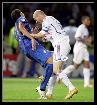 le coup de tête de zizou
